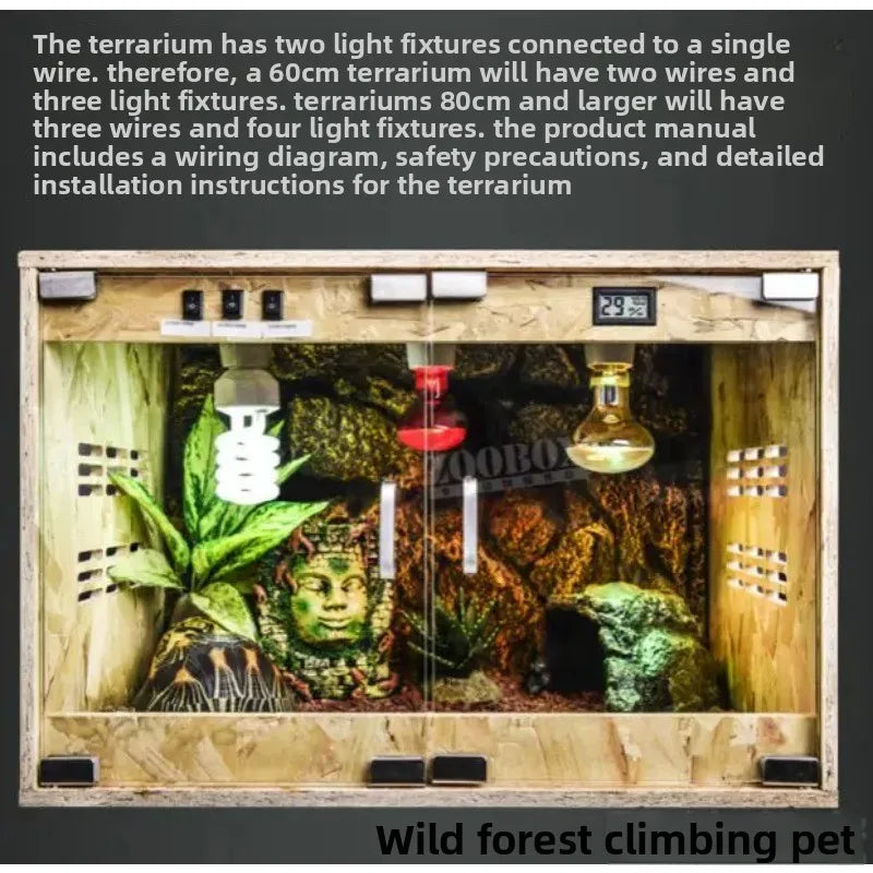 ‌Enclos Tortue Bois Extérieur