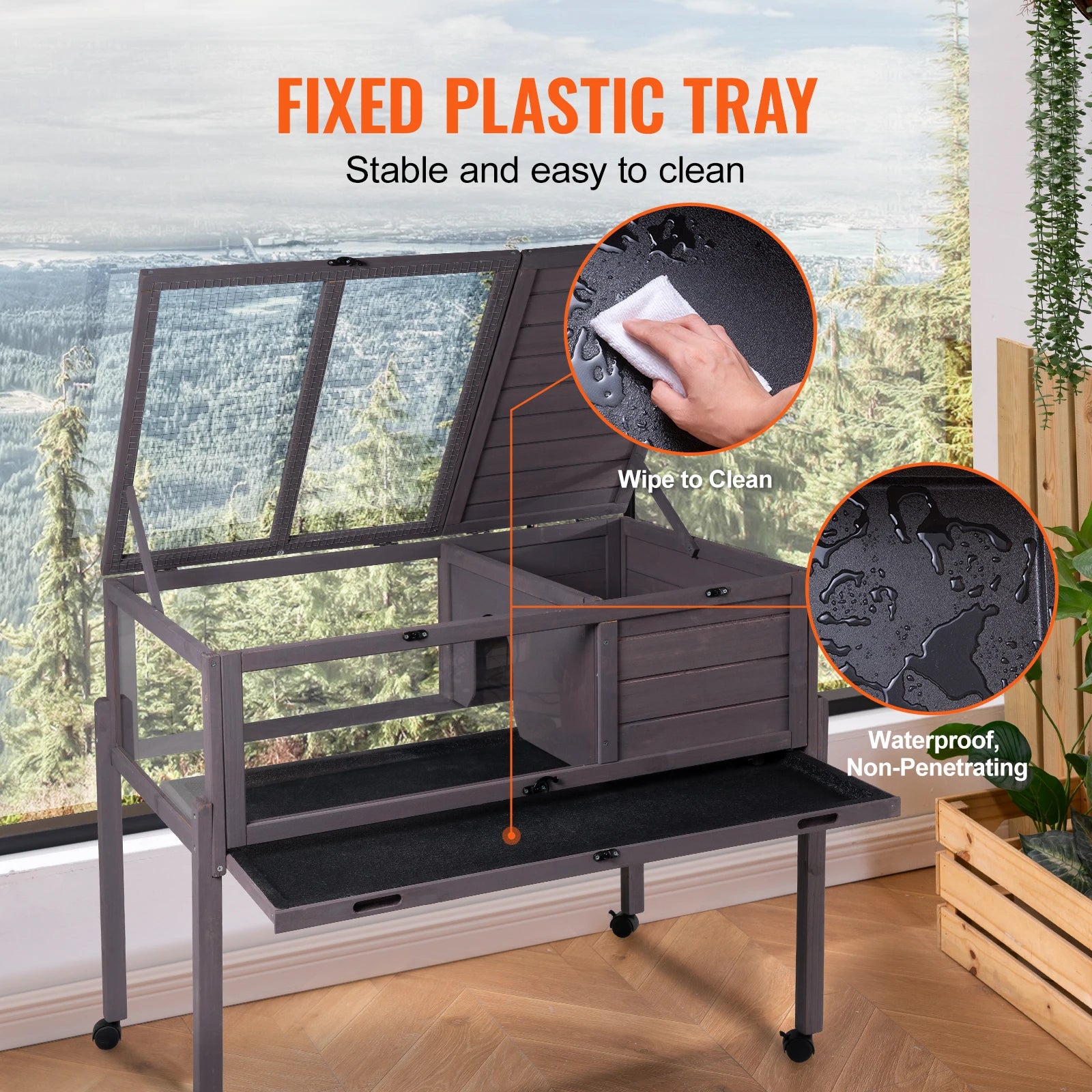 Enclos Tortue Grillagé