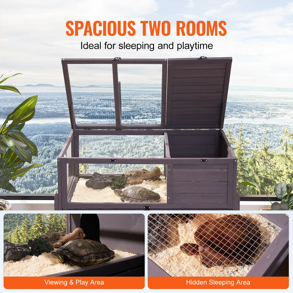 Enclos Tortue Grillagé